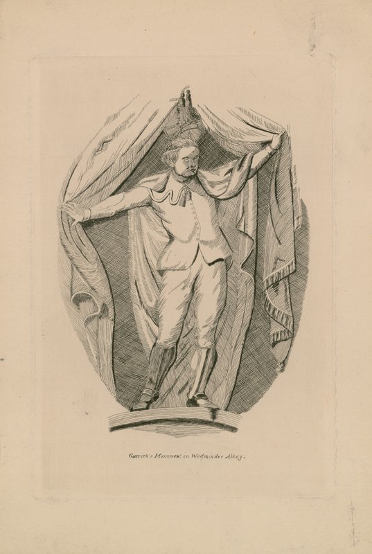 Monument til David Garrick af English School