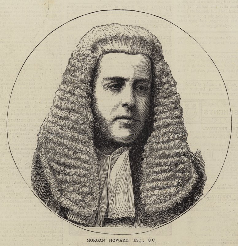 Morgan Howard, Esquire, QC (gravering) af English School