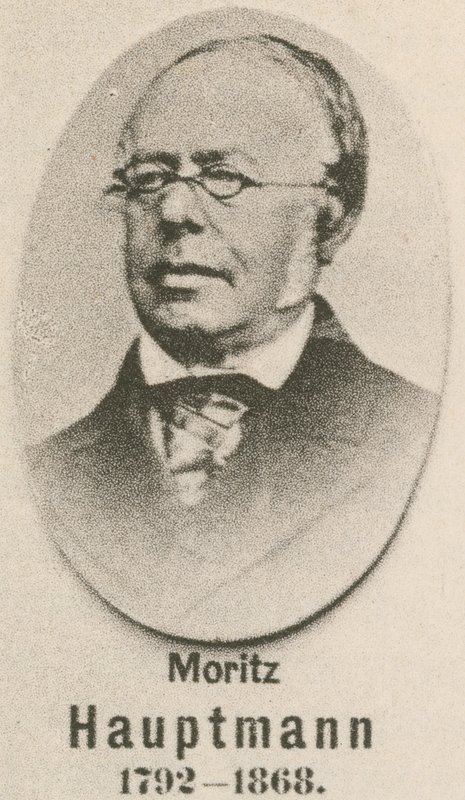 Moritz Hauptmann (gravering) af English School