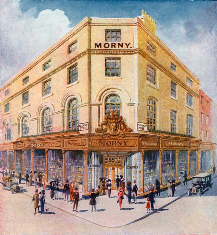 Morny Freres på 201 Regent Street af English School