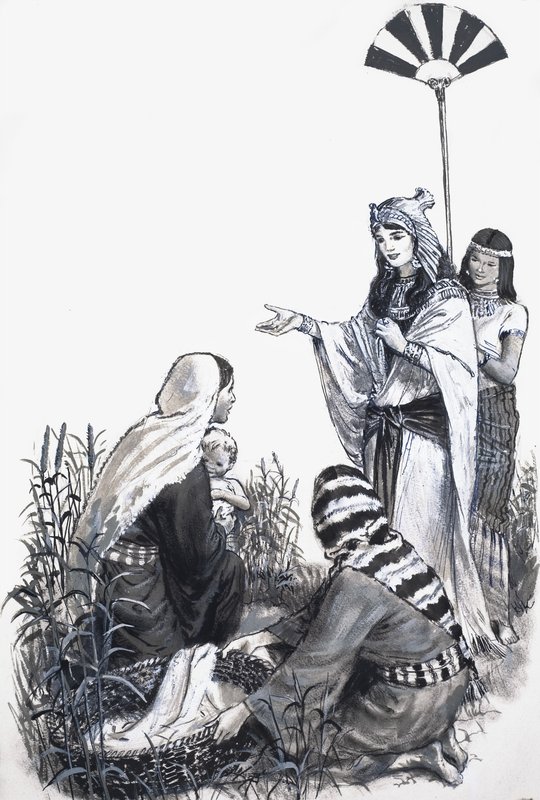 Moses i bøserne af English School