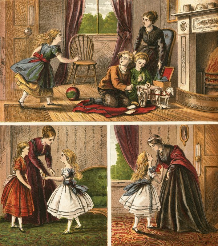 Mor og børn af English School
