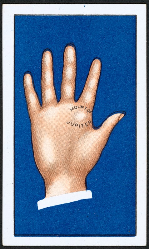 Jupiterbjerget (farve litho) af English School