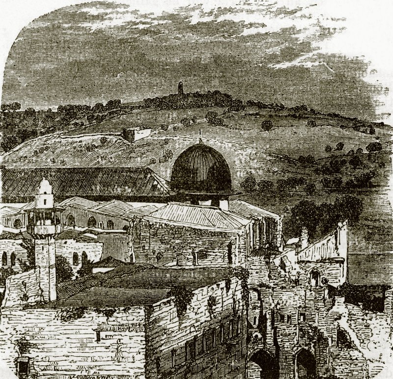 Oliebjerget fra Jerusalem af English School