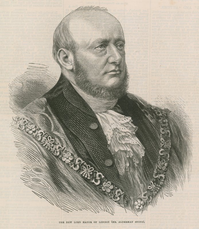 Alderman Stone, Londons nye overborgmester af English School