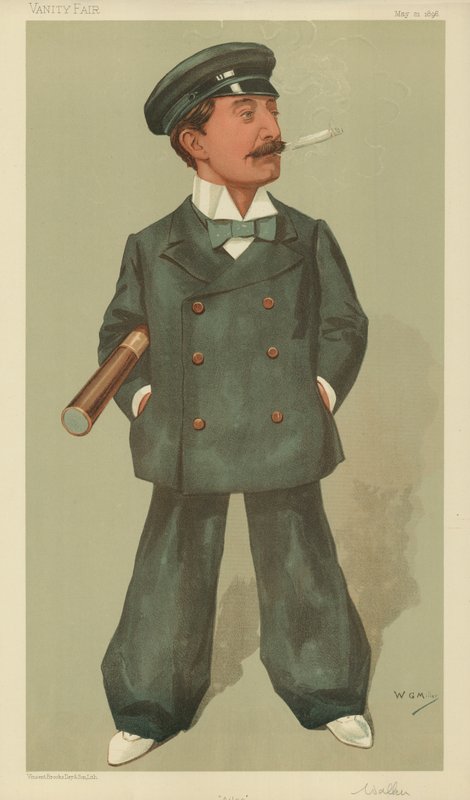 Mr Andrew Barclay Walker, Ailsa, 21. maj 1896, Vanity Fair tegneserie af English School