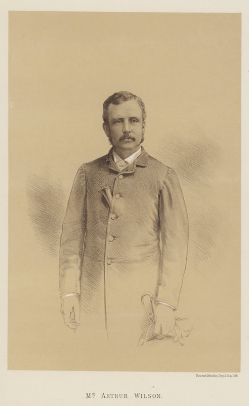 Mr Arthur Wilson (litho) af English School