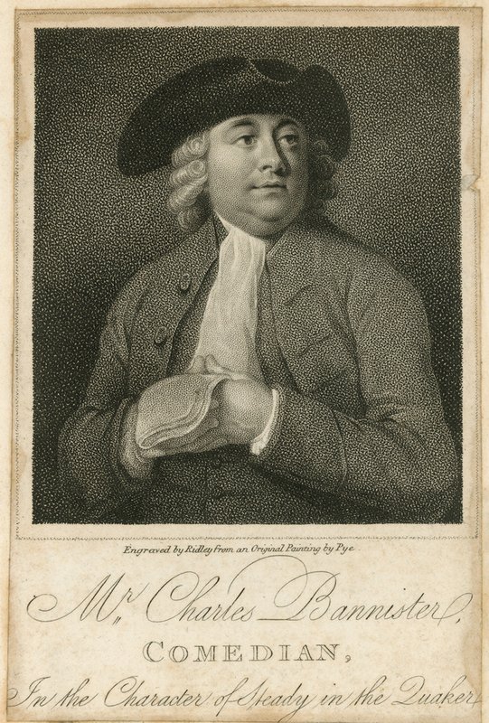 Charles Bannister, komiker af English School