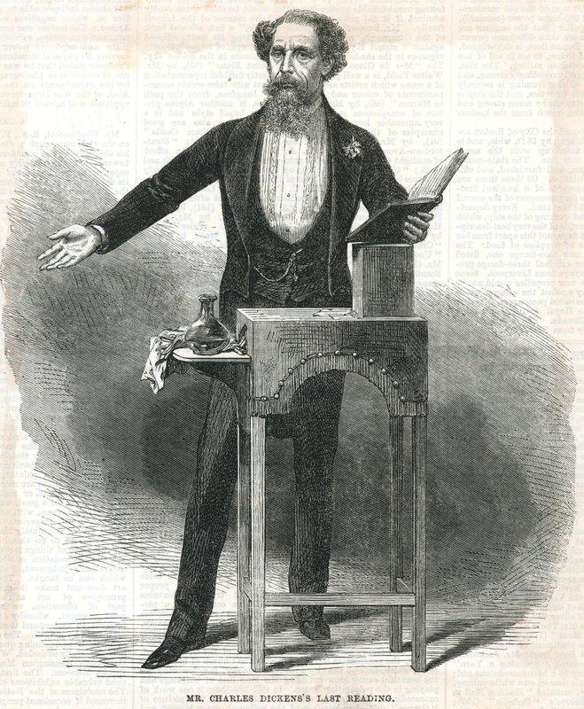 Charles Dickens sidste læsning af English School