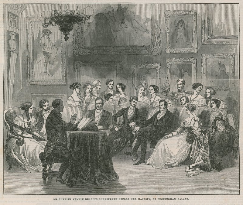 Charles Kemble læser Shakespeare af English School