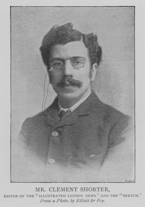 Mr. Clement Shorter, redaktør af "Illustrated London News" og "Sketch" (gravering) af English School