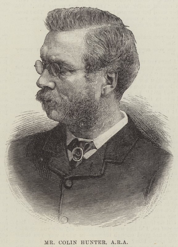 Mr. Colin Hunter, ARA af English School