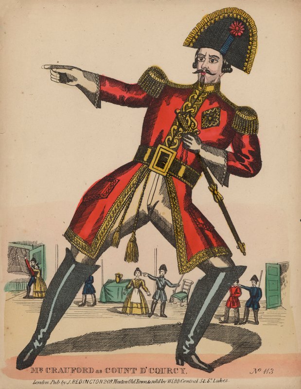 Mr. Crauford som grev D
