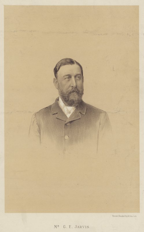 Hr. G E Jarvis (litho) af English School