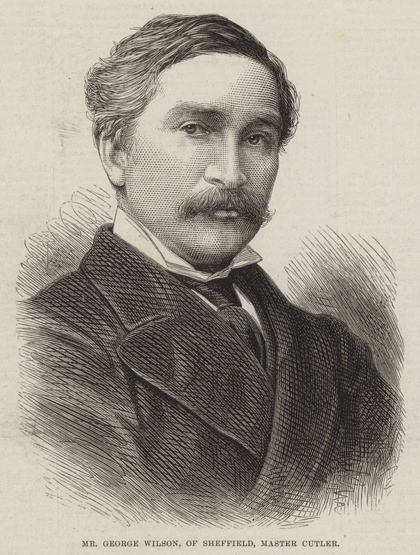 Mr. George Wilson, af Sheffield, Master Cutler (gravering) af English School
