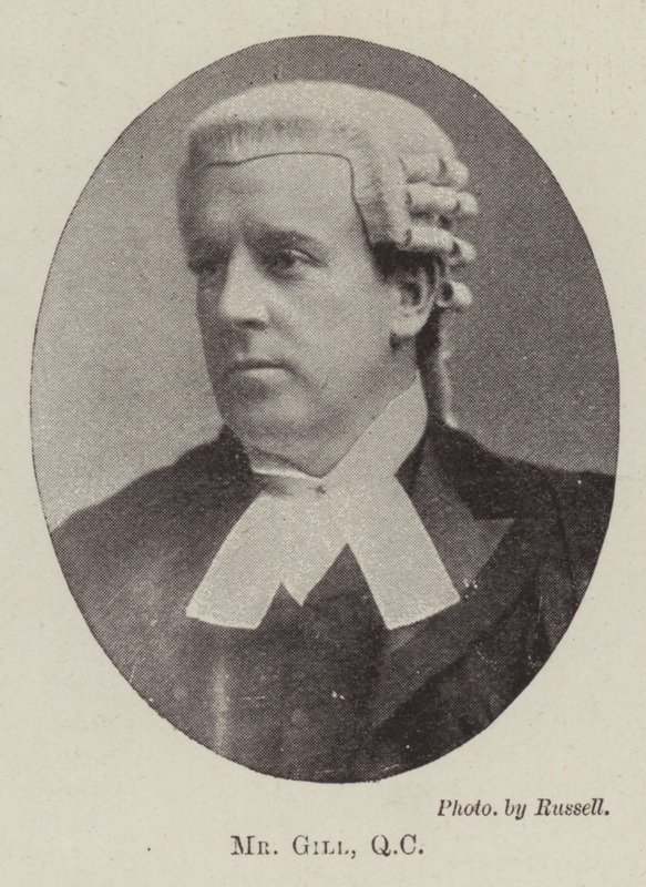Mr Gill, QC (gravering) af English School