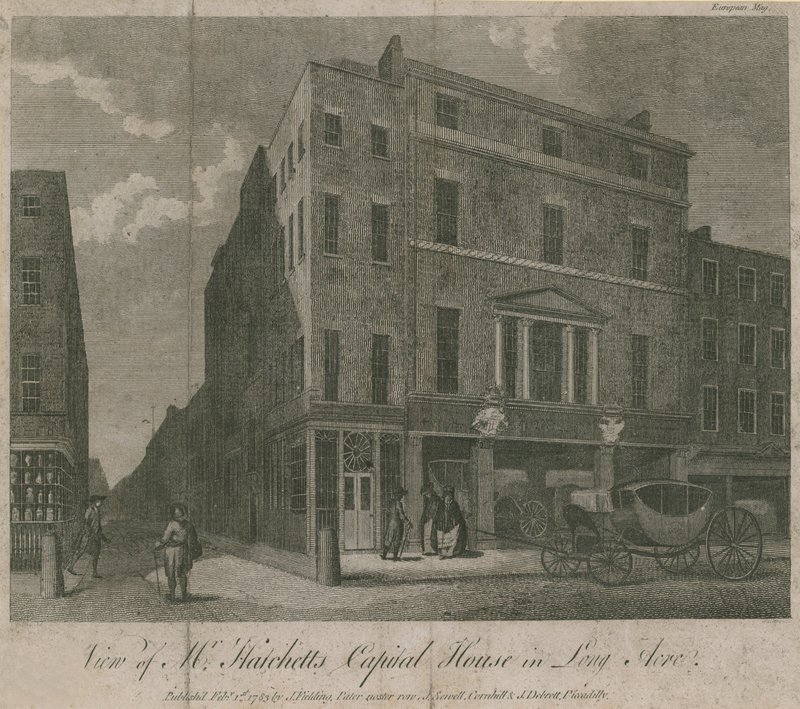 Mr Hatchetts Capital House i Long Acre af English School