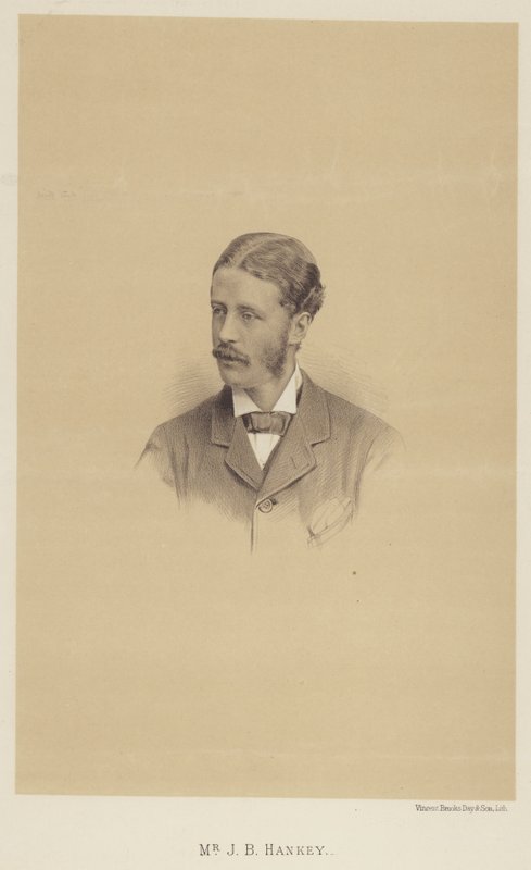 Mr J B Hankey (litho) af English School