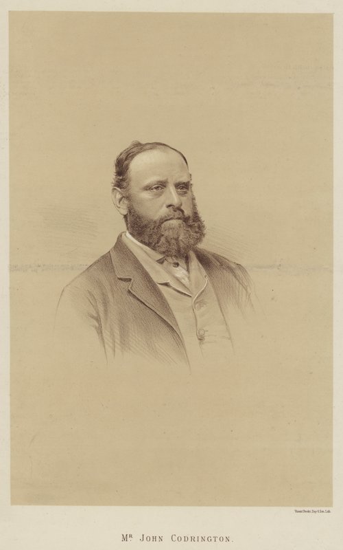 Mr John Codrington (litho) af English School