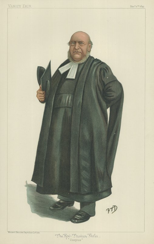 R Fowler, vicekansler i Oxford af English School