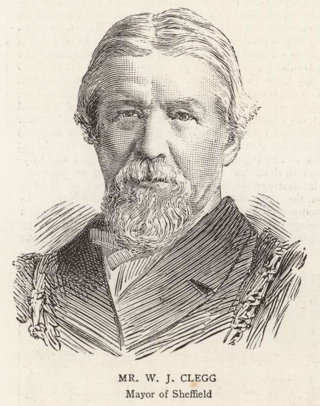 Mr W J Clegg (gravering) af English School