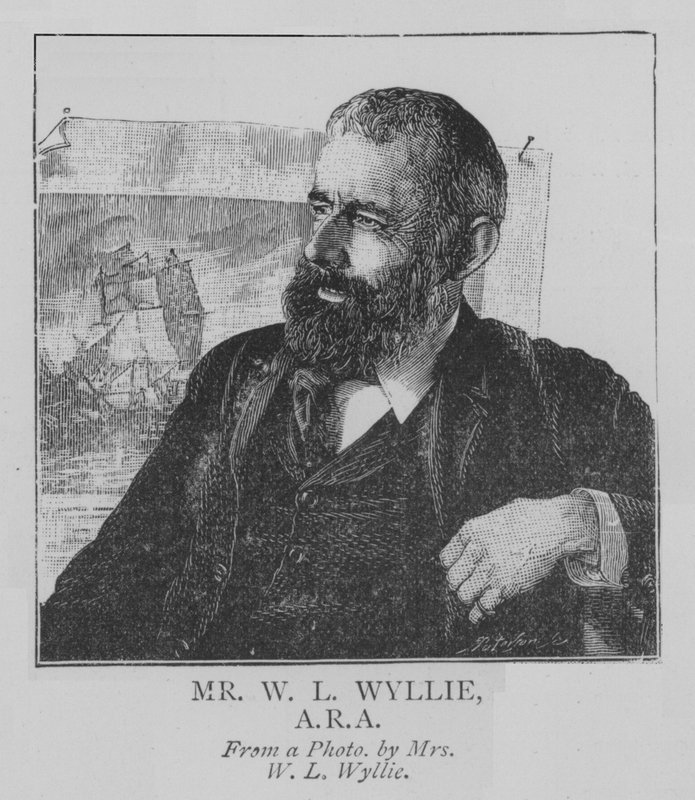 Mr W L Wyllie, ARA (gravering) af English School