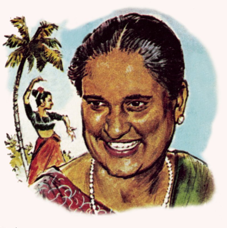 Fru Bandaranaike, Ceylons premierminister af English School