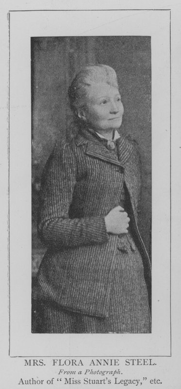 Fru Flora Annie Steel (gravering) af English School