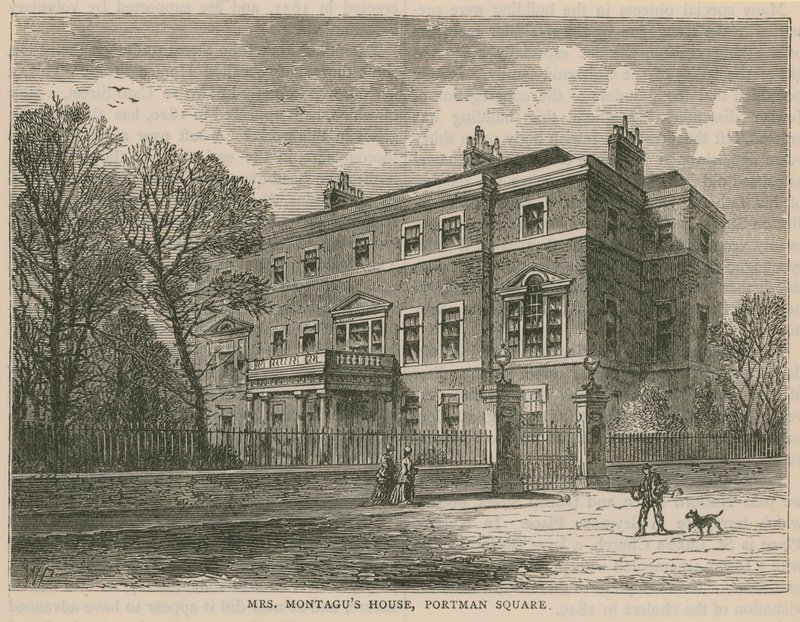Mrs Montagu House, Portman Square, London af English School