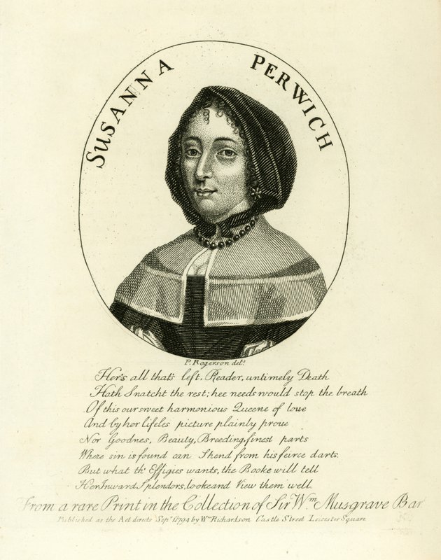 Fru Susanna Perwich af English School