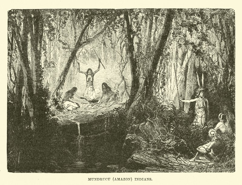 Mundrucu (Amazon) indianere af English School