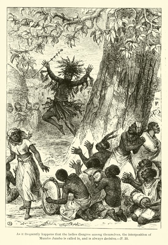 Mungo Park i Afrika (gravering) af English School