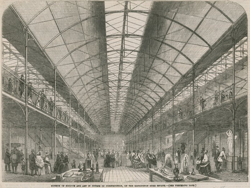 Museum of Science and Art er under opførelse på Kensington Gore Estate af English School