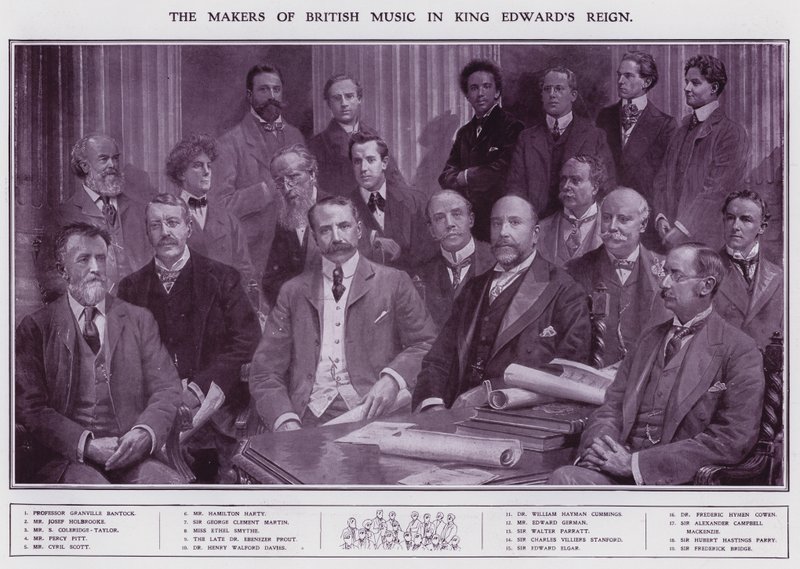 Musikere og komponister under kong Edward VII