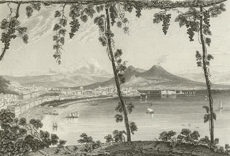 Napoli, fra Vesten af English School
