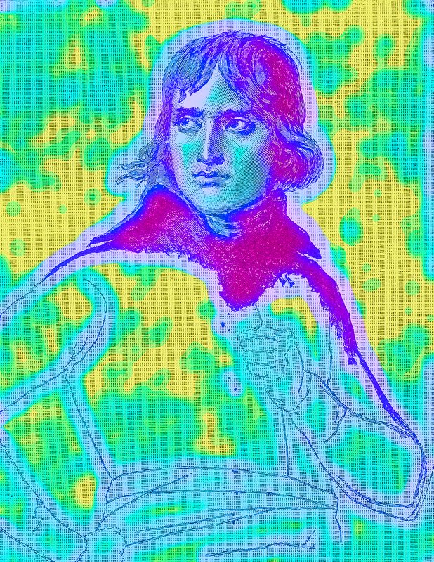 Napoleon Bonaparte, første konsul, illustration fra History of England af H. O. Arnold-Foster, udgivet 1897 (digitalt forbedret billede) af English School