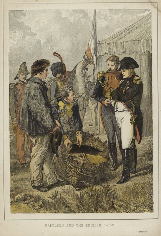 Napoleon Bonaparte og den engelske sømand af English School