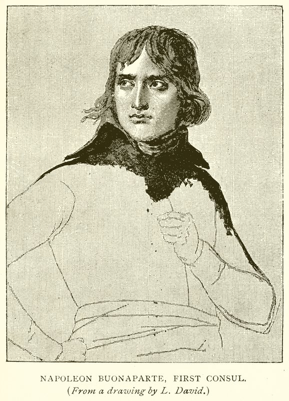 Napoleon Bonaparte, førstekonsul af English School