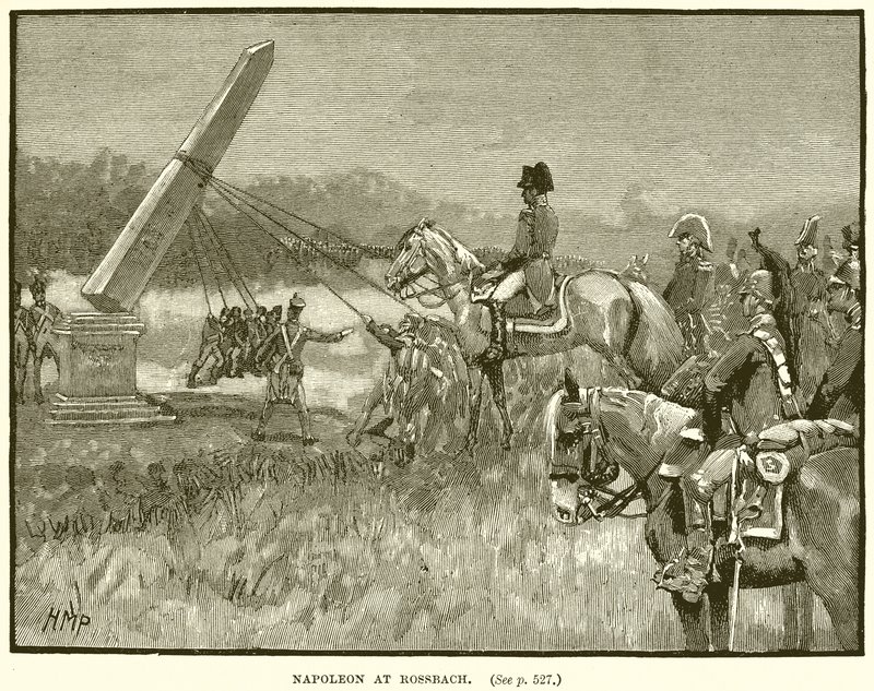 Napoleon ved Rossbach af English School