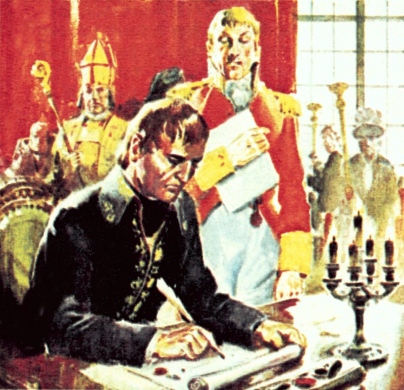 Napoleon sælger staten Louisiana for 5,4 mio af English School