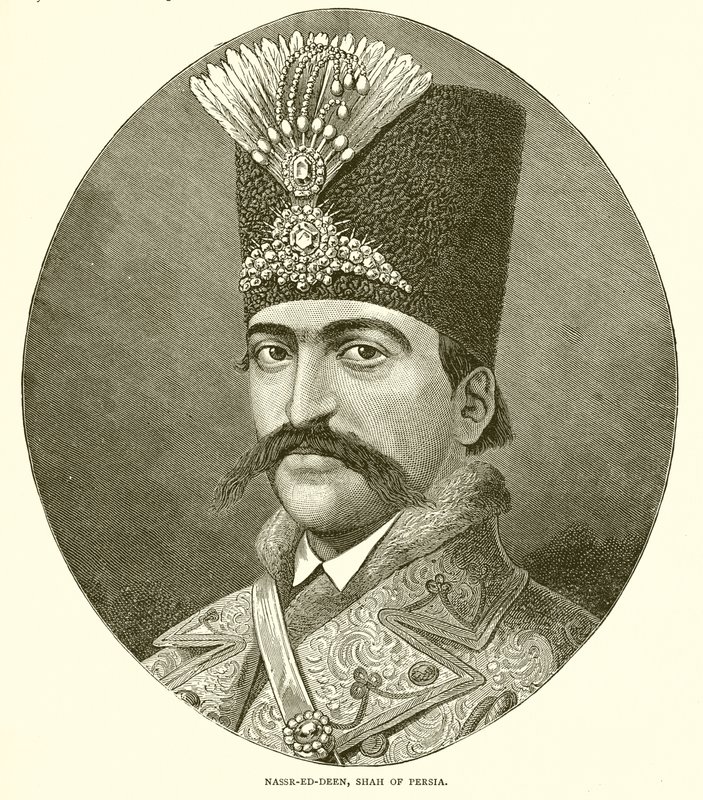 Nasser ed Deen, Shah af Persien af English School