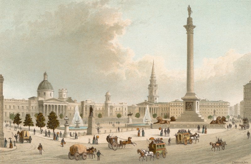 Nationalgalleriet - Trafalgar Square af English School