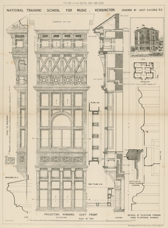 National Training School for Music, Kensington, London af English School