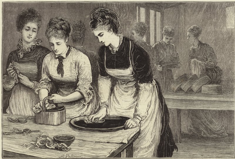 National Training School of Cookery i South Kensington af English School