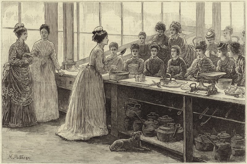National Training School of Cookery i South Kensington af English School
