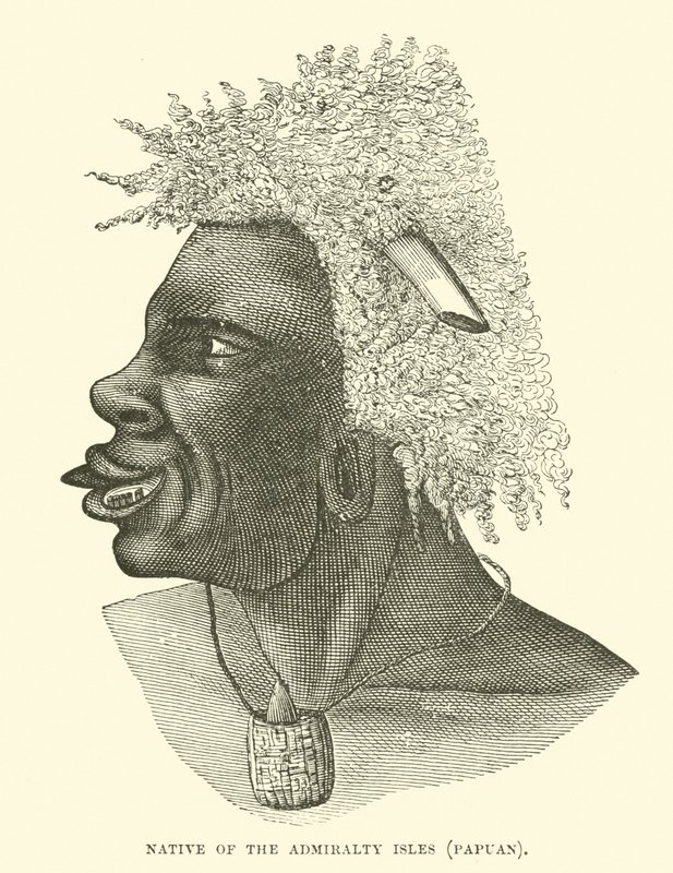 Indfødt fra Admiralitetsøerne, Papua af English School