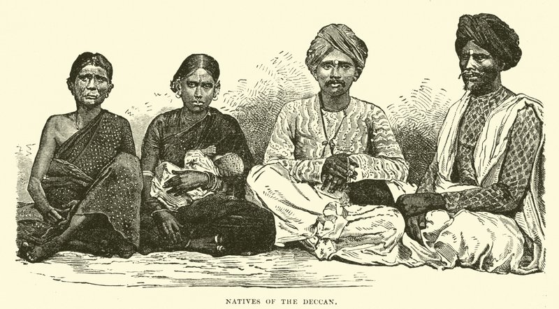 Natives of the Deccan  af English School