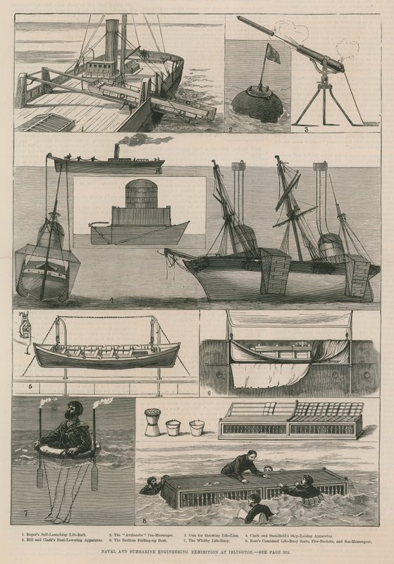 Naval and Submarine Engineering Exhibition i Islington af English School