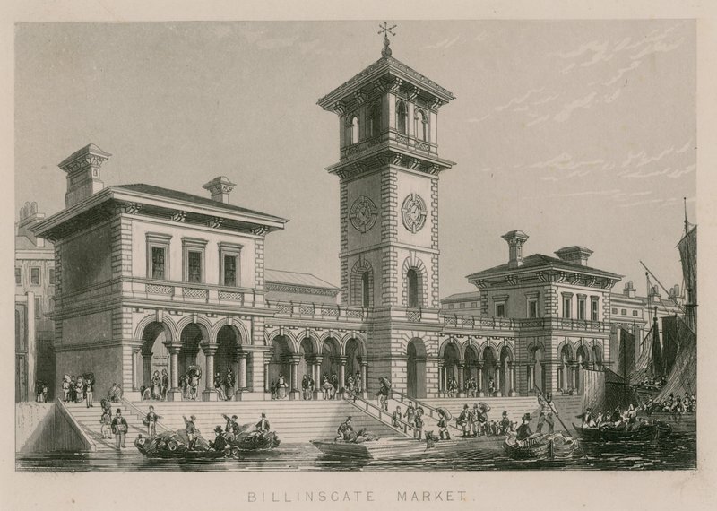 Nyt Billingsgate Market af English School