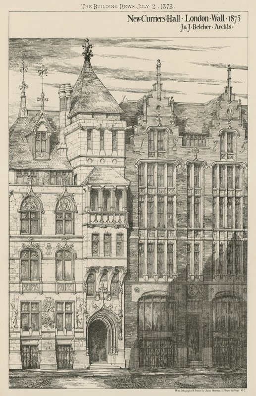 New Curriers Hall, London Wall af English School